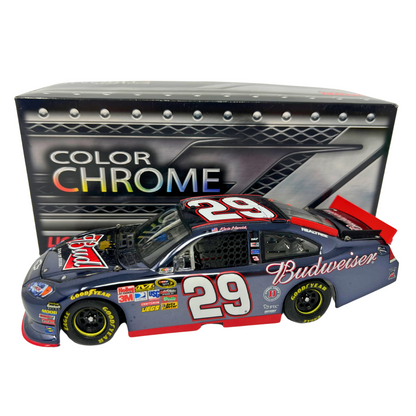 Lionel Nascar #29 Kevin Harvick Budweiser 2011 Impala Color Chrome 1:24 Diecast