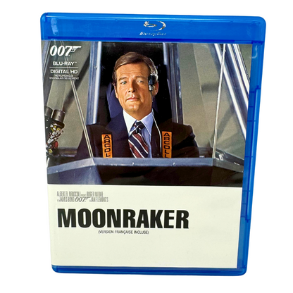 007 James Bond Moonraker (Blu-ray) Action Good Condition!!!