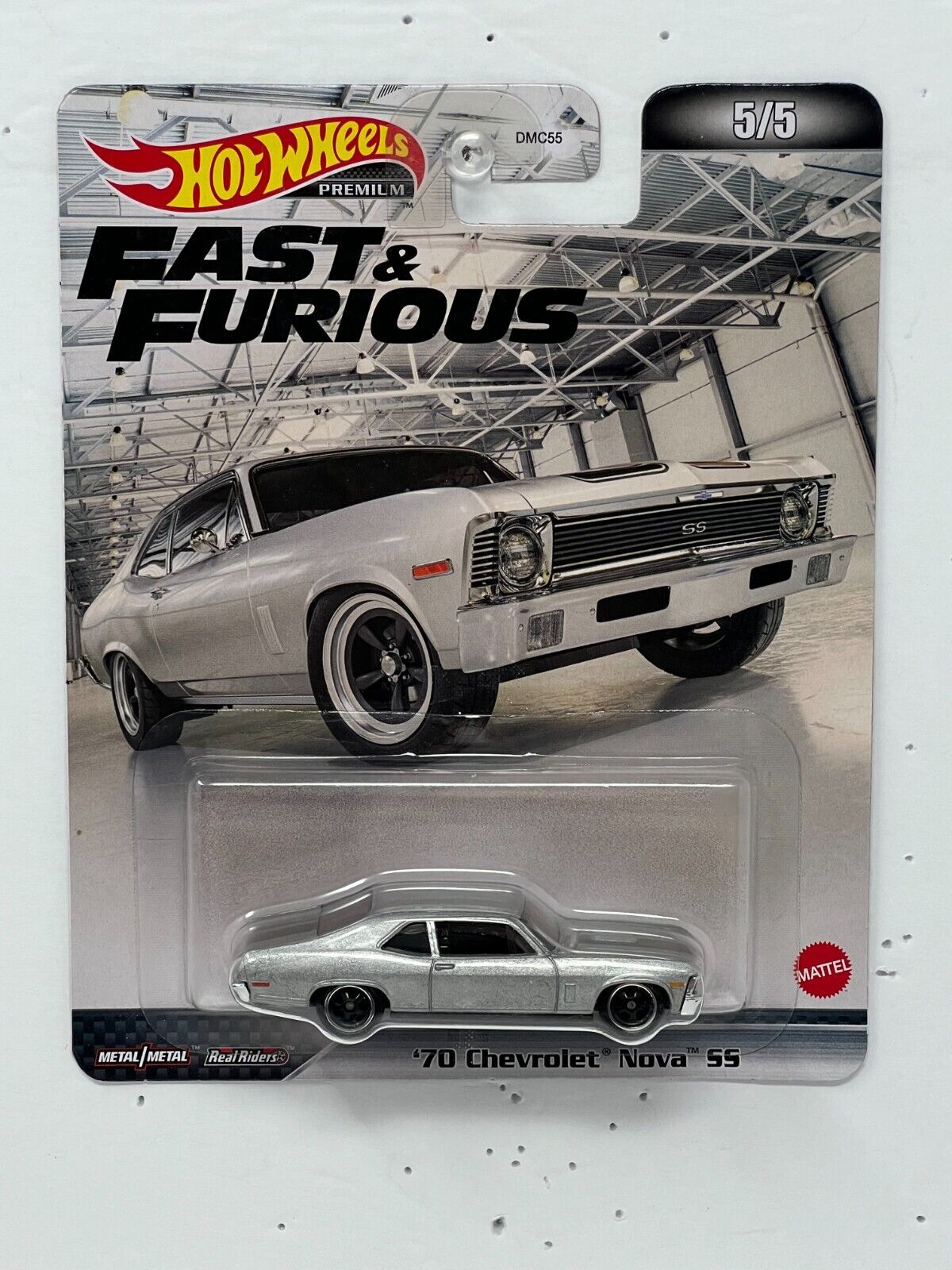 Hot Wheels Premium Fast & Furious '70 Chevrolet Nova SS 1:64 Diecast