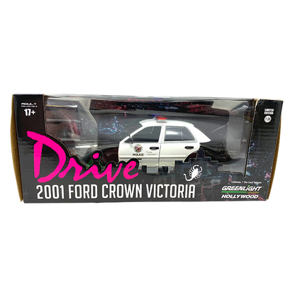 Greenlight Hollywood Drive 2001 Ford Crown Victoria Green Machine 1:24 Diecast