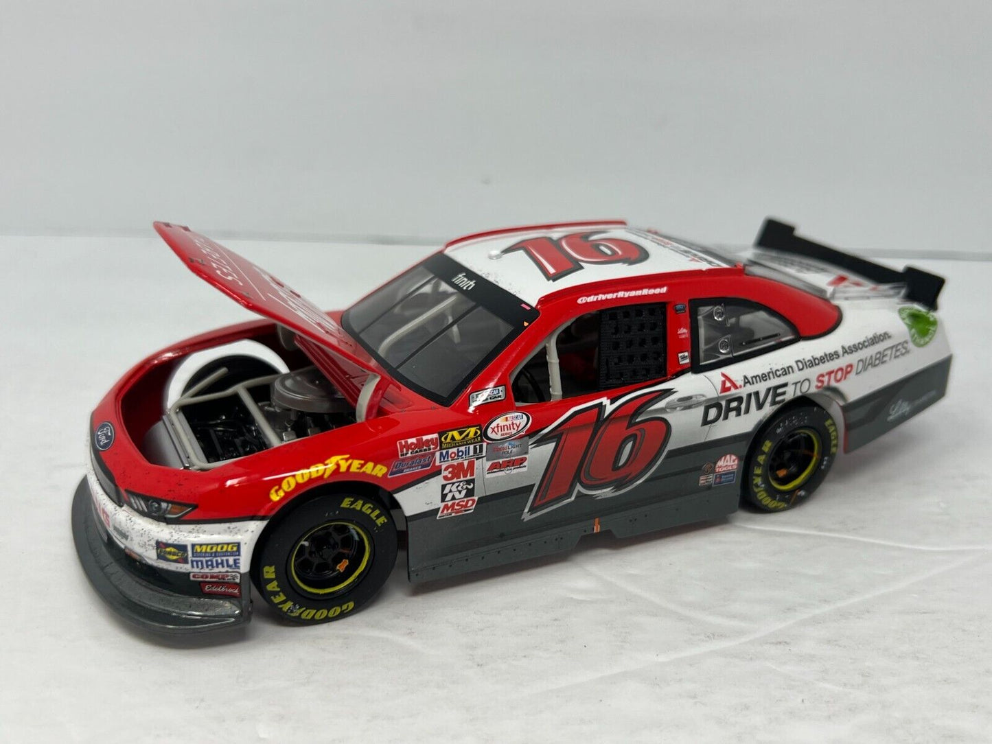 Lionel Nascar #16 Ryan Reed Diabetes Association Lilly 2015 Mustang 1:24 Diecast