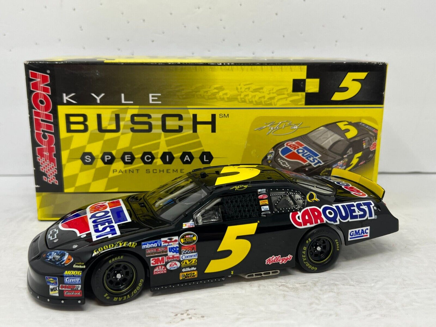 Action Nascar #5 Kyle Busch Carquest 2006 Monte Carlo 1:24 Diecast 1 of 2508