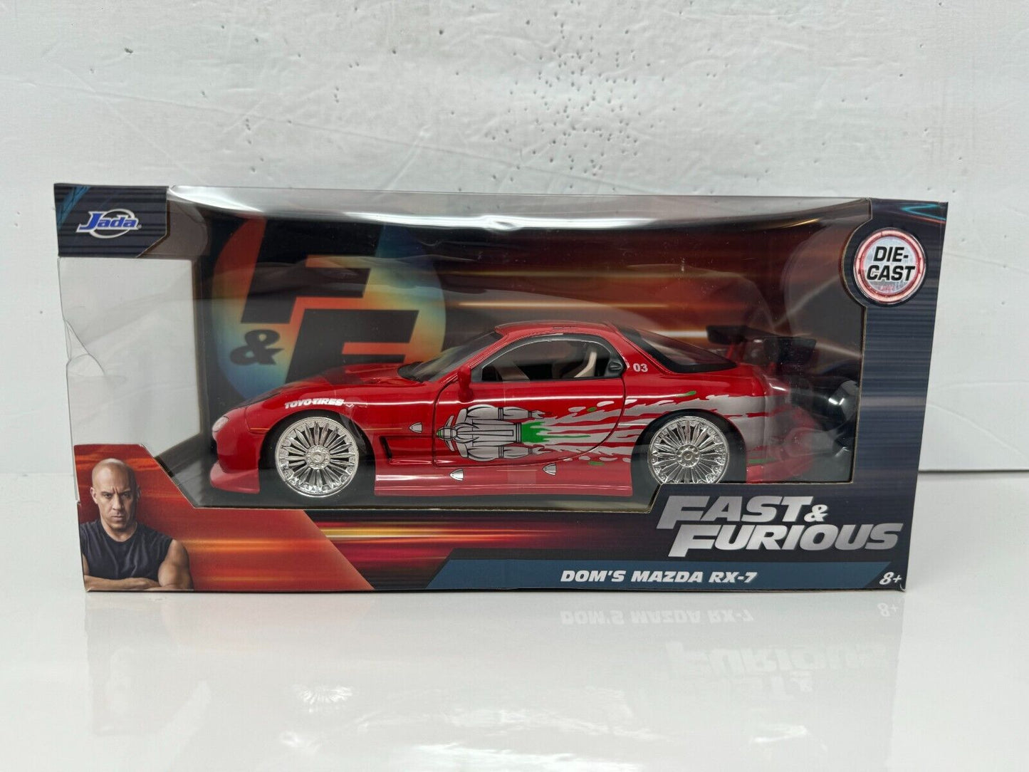 Jada Fast & Furious Dom's Mazda RX-7 1:24 Diecast