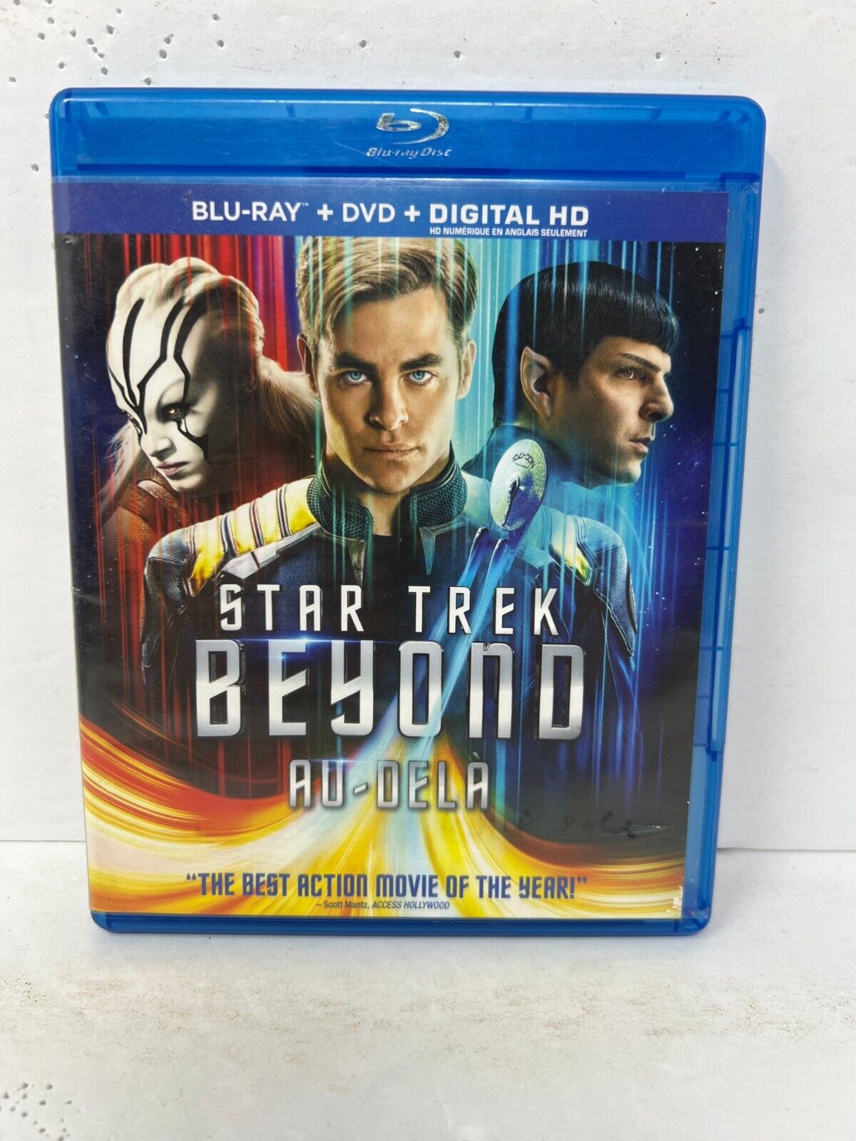 Star Trek Beyond (Blu-ray) Sci-Fi Good Condition!!!