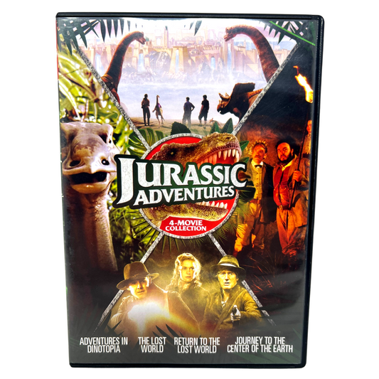 Jurassic Adventures 4 Movie Collection (DVD) Good Condition!!!