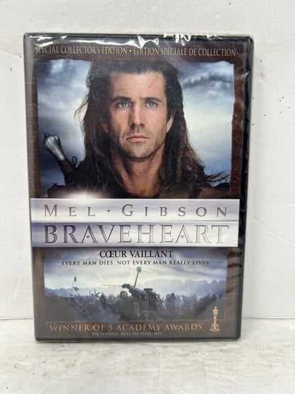 Braveheart (DVD) History Brand New and Sealed!!!