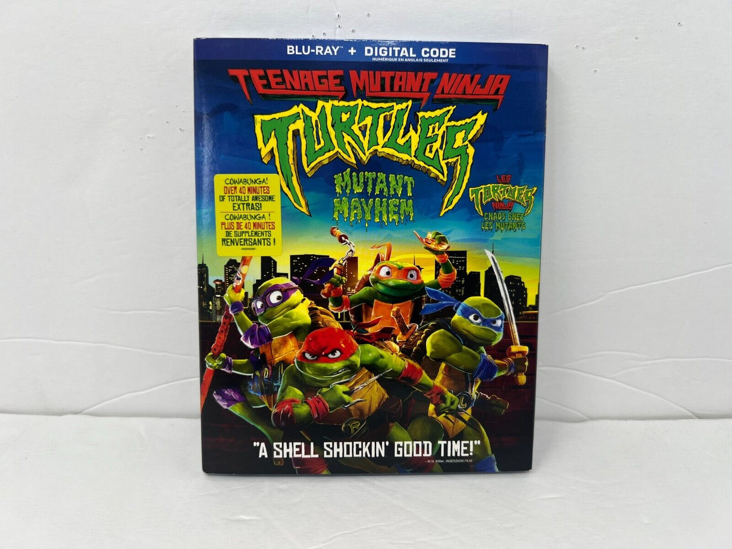 Teenage Mutant Ninja Turtles Mutant Mayhem (Blu-ray) Kids Cartoon New and Sealed