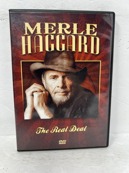 Merle Haggard: The Real Deal (DVD) Music Good Condition!!!