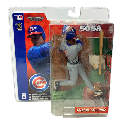 McFarlane MLB Series 1 Sammy Sosa Chicago (Chase Variant) Gray Jersey Figurine