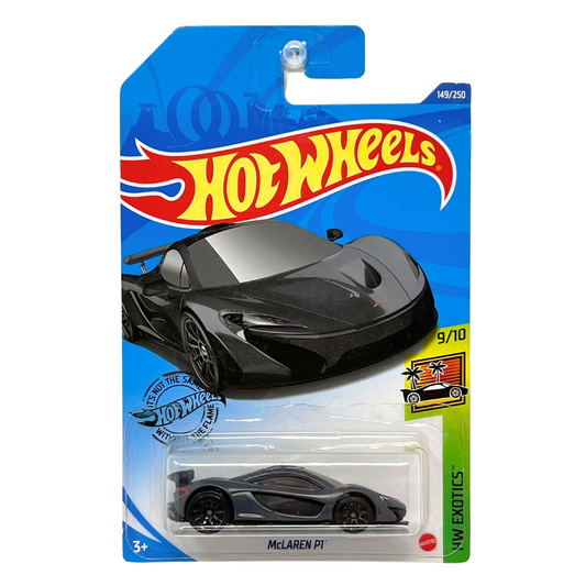 Hot Wheels HW Exotics McLaren P1 Black 1:64 Diecast Version 4