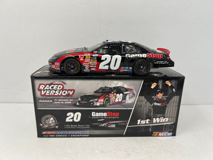 Action Nascar #20 Joey Logano Gamestop Kentucky Raced Win 2008 1:24 Diecast