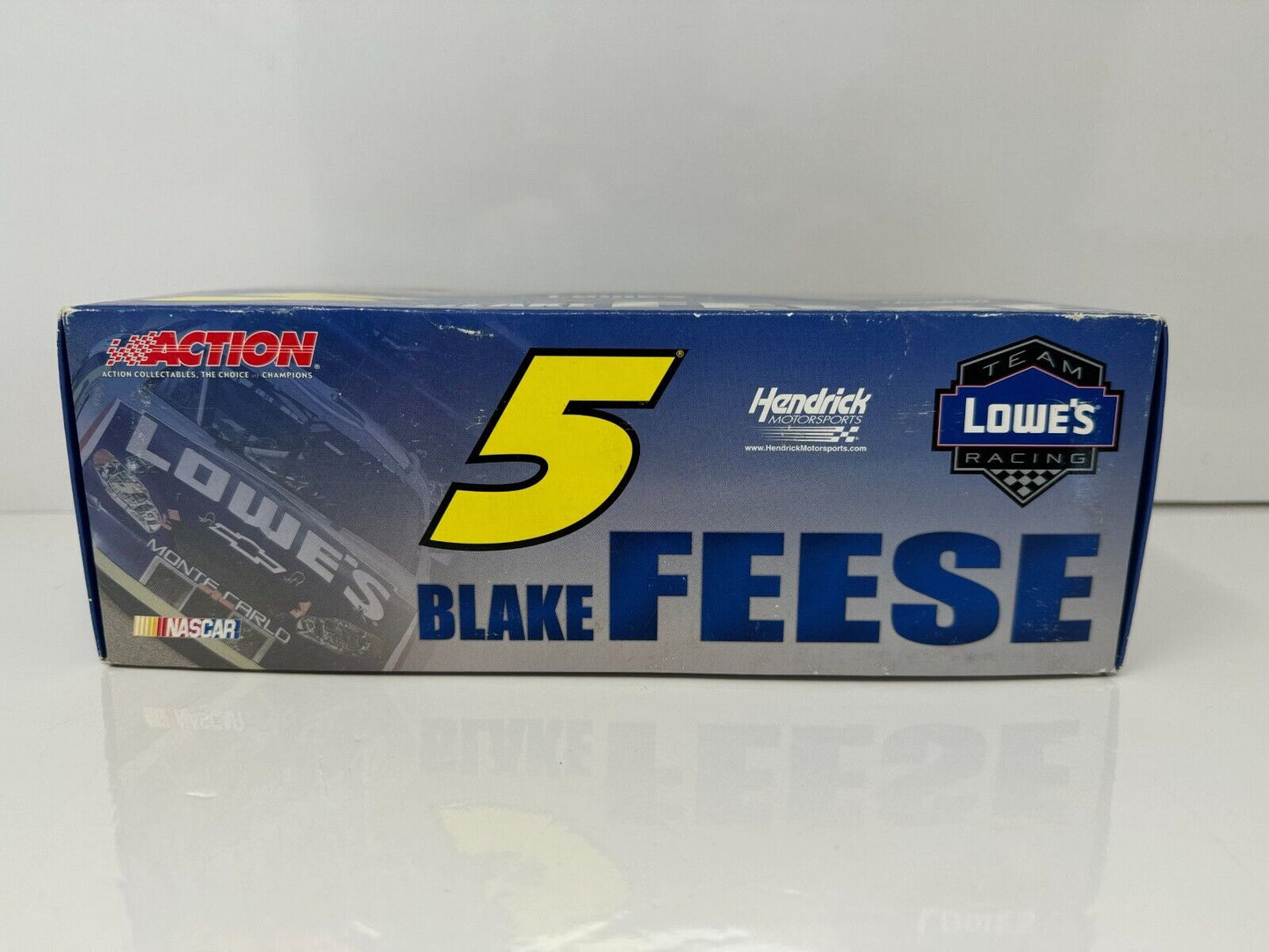 Action Nascar #5 Blake Feese Lowe's 2005 Monte Carlo AUTOGRAPHED 1:24 Diecast