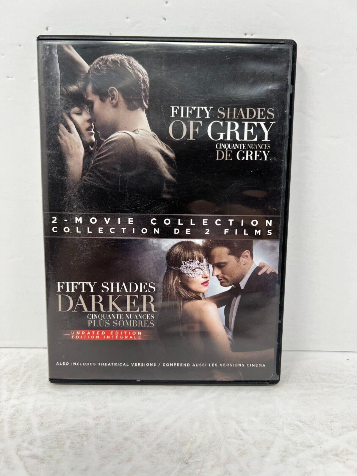 Fifty Shades of Grey 2-Movie Collection (DVD) Romance Good Condition!!!