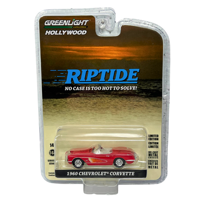 Greenlight Hollywood Riptide 1960 Chevrolet Corvette 1:64 Diecast V2