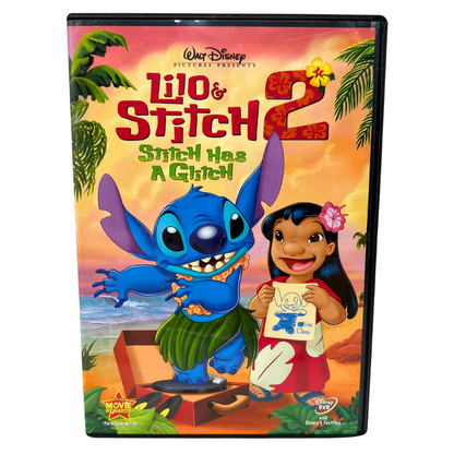 Disney Lilo & Stitch 2 Stitch Has a Glitch (DVD) Good Condition!!!