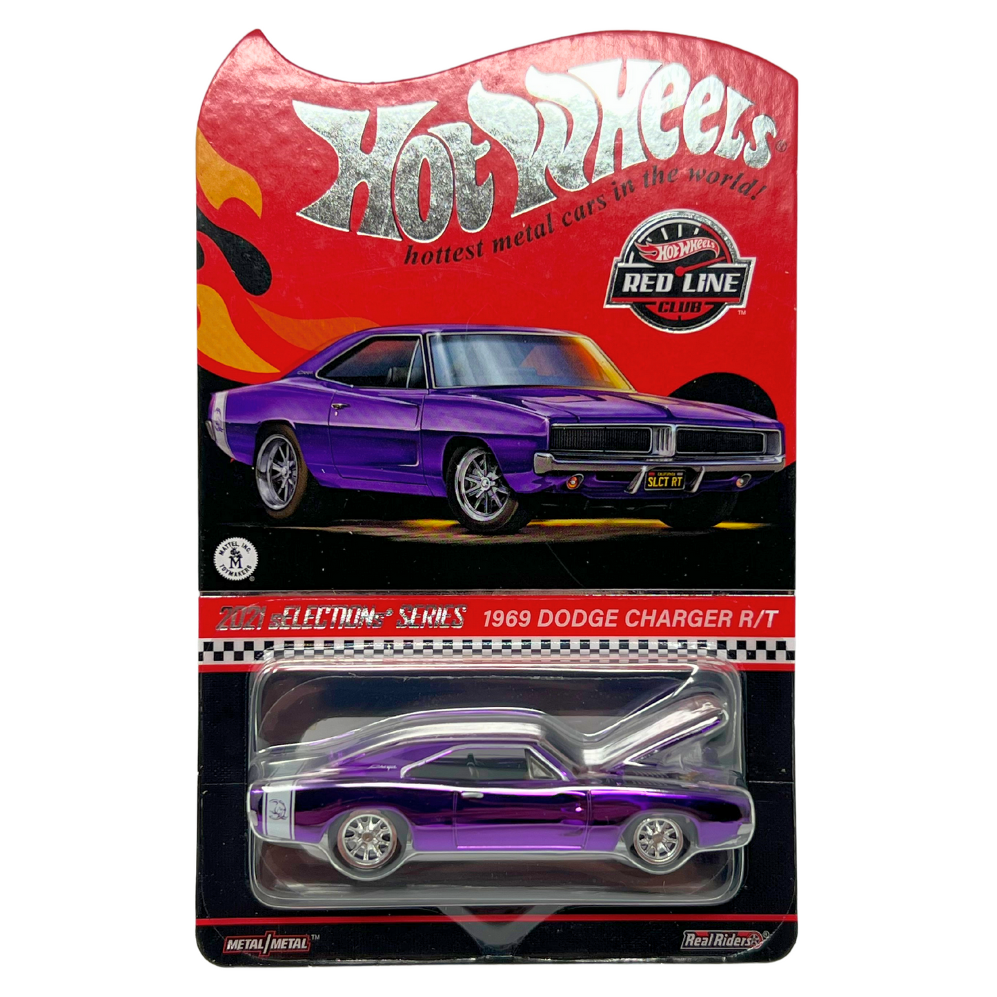 Hot Wheels 1969 Dodge Charger R/T Selections RLC Red Line Club 1:64 Diecast