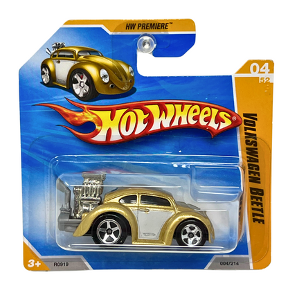 Hot Wheels HW Premiere Volkswagen Beetle 1:64 Diecast Short Card