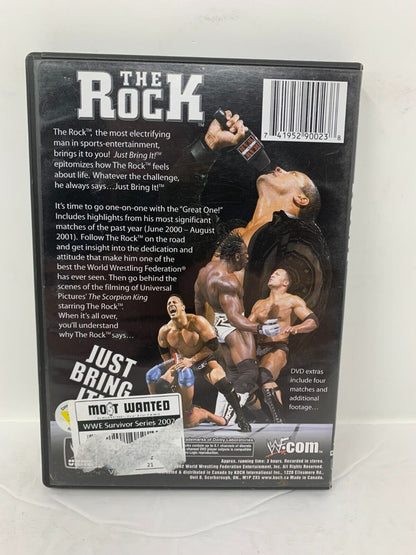 WWE The Rock Just Bring It (DVD) Good Condition!!!