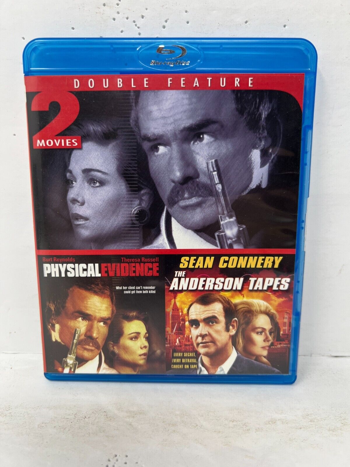 Physical Evidence / The Anderson Tapes (Blu-ray) Thriller Good Condition!!!