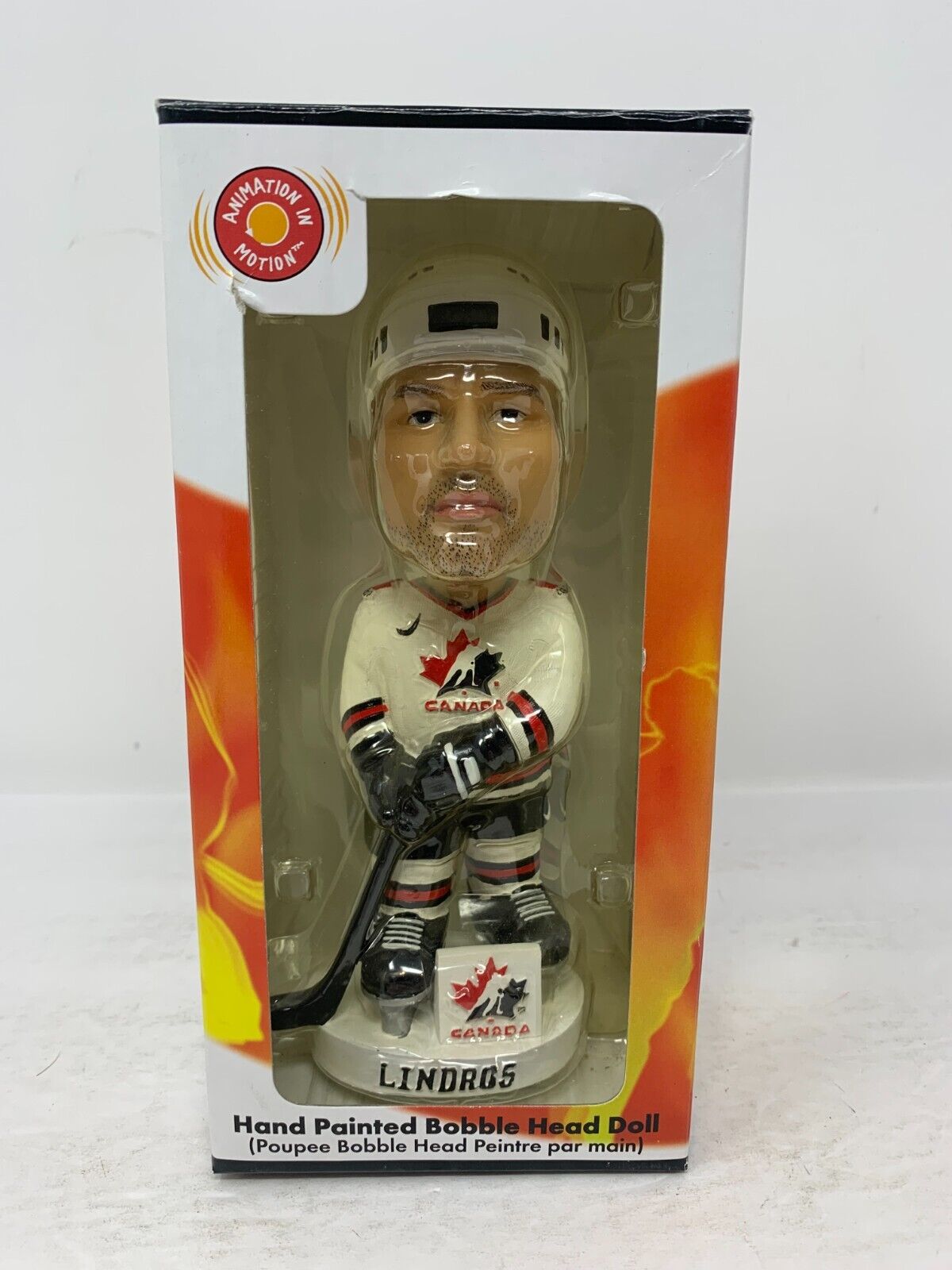 Eric Lindros NHL Team Canada Olympics 2002 Bobblehead Figure