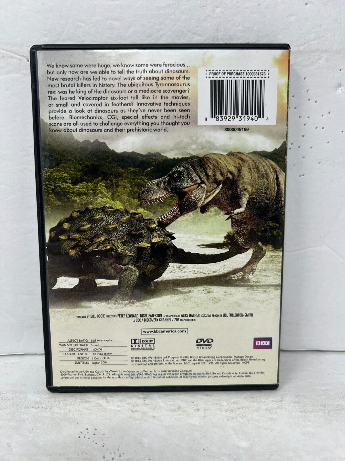 Predator Dinosaurs (DVD) Documentary Good Condition!!!