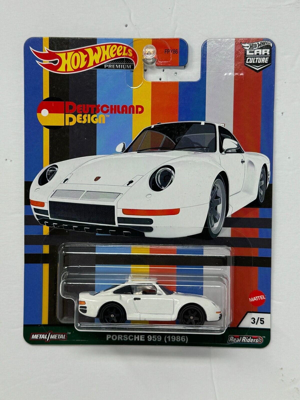 Hot Wheels Premium Deutschland Design Porsche 959 (1986) 1:64 Diecast