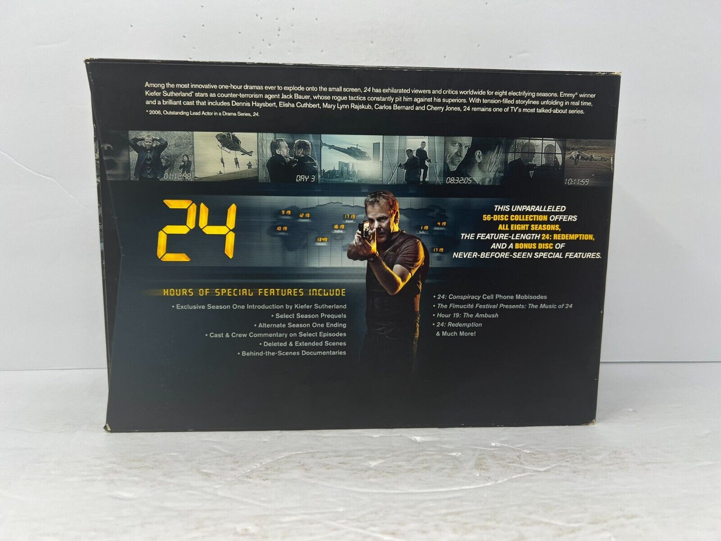 24: The Complete TV Series (DVD) Boxset Good Condition!!!