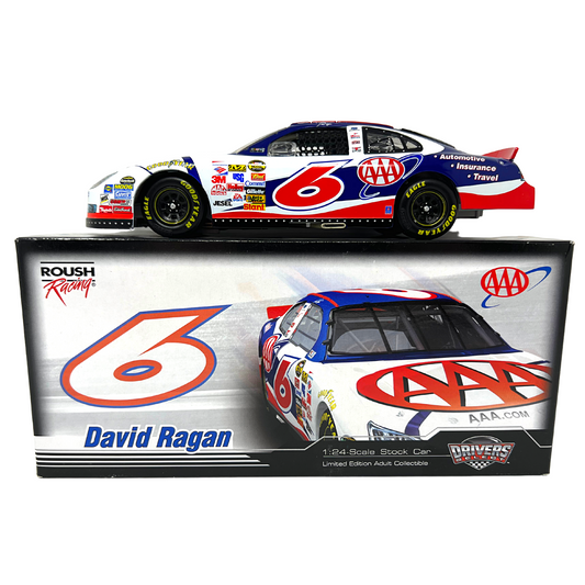 Motorsports Authentics #6 David Ragan AAA 2007 Ford Fusion 1:24 Diecast