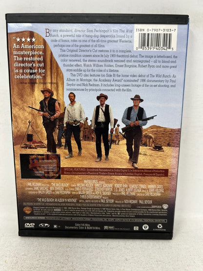 The Wild Bunch (DVD) William Holden Western Good Condition!!!