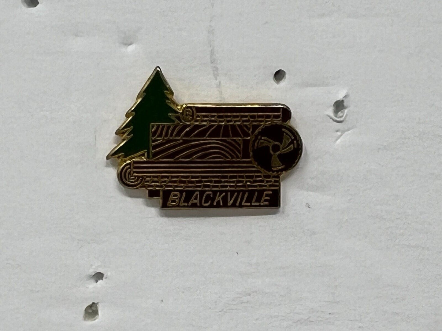 Blackville New Brunswick Souvenir Cities & States Lapel Pin SP3