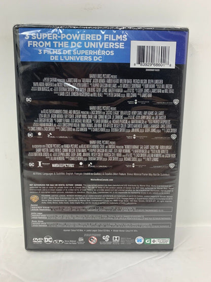 Aquaman / Justice League / Wonder Woman (DVD) DC Movie Collection Sealed!!