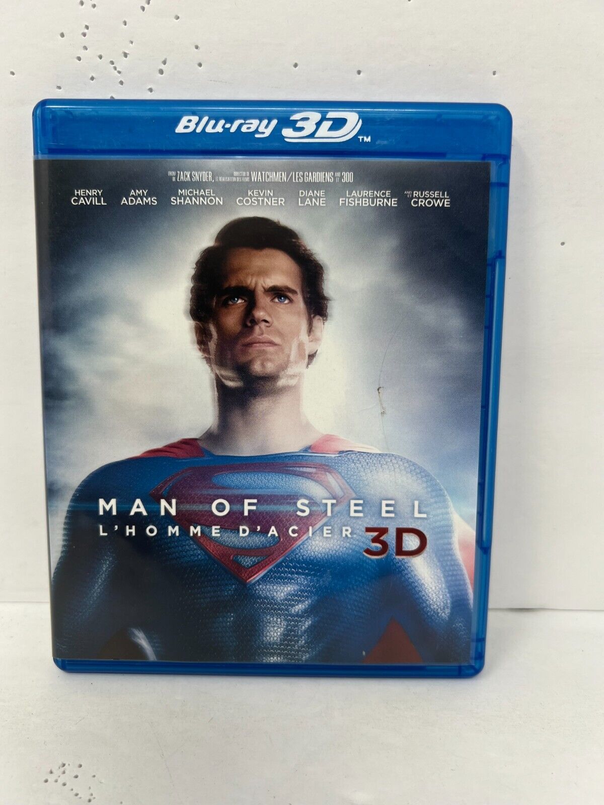 Man of Steel (Blu-ray 3D) DC Movie Good Condition!!!