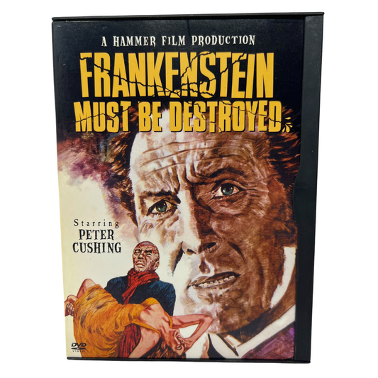 Frankenstein Must Be Destroyed (DVD) Horror Good Condition!!!