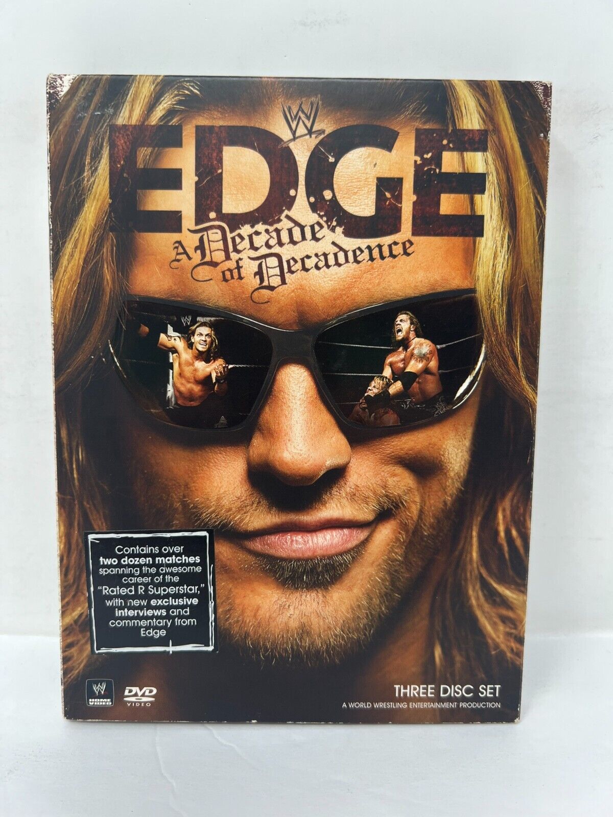 WWE Edge  A Decade of Decadence (DVD) Good Condition!!!