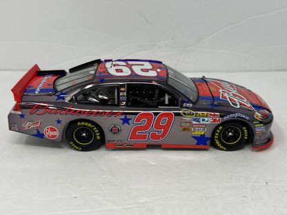 Lionel Nascar #29 Kevin Harvick Budweiser 4th of July Gunmetal 1:24 Diecast