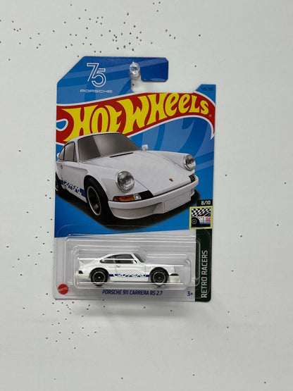 Hot Wheels Retro Racers Porsche 911 Carrera RS 2.7 1:64 Diecast