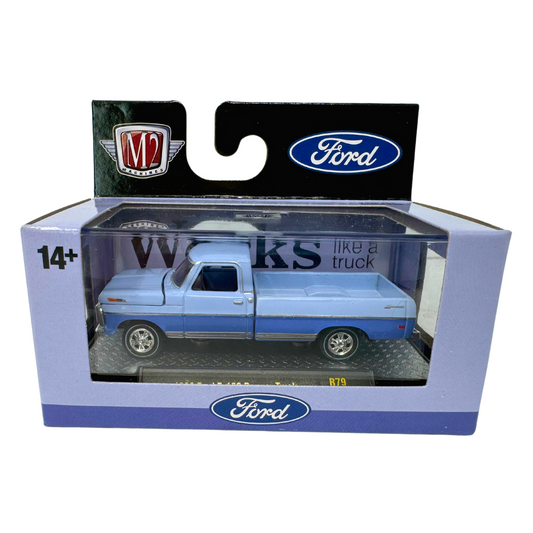 M2 Machines 1969 Ford F-100 Ranger Truck 1:64 Diecast