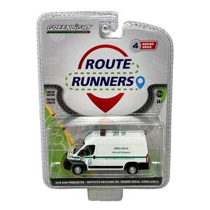 Greenlight Route Runners 2018 Ram Promaster 1:64 Diecast