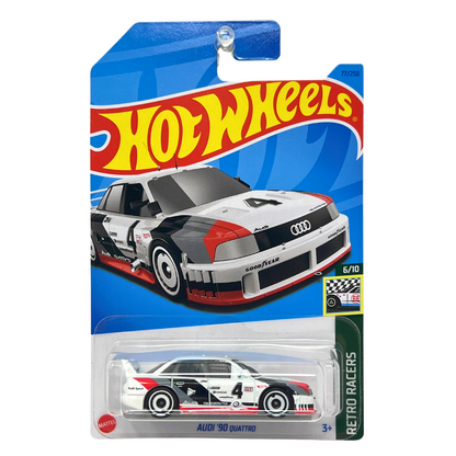 Hot Wheels Retro Racers 1990 Audi Quattro 1:64 Diecast