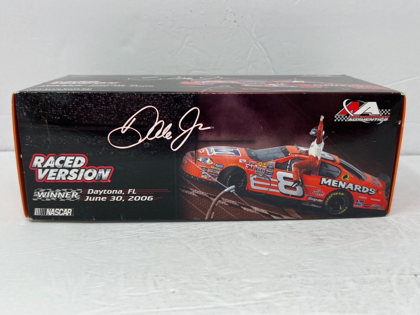 Action Nascar #8 Dale Earnhardt Jr. Menards Chevy Daytona Raced Win 1:24 Diecast