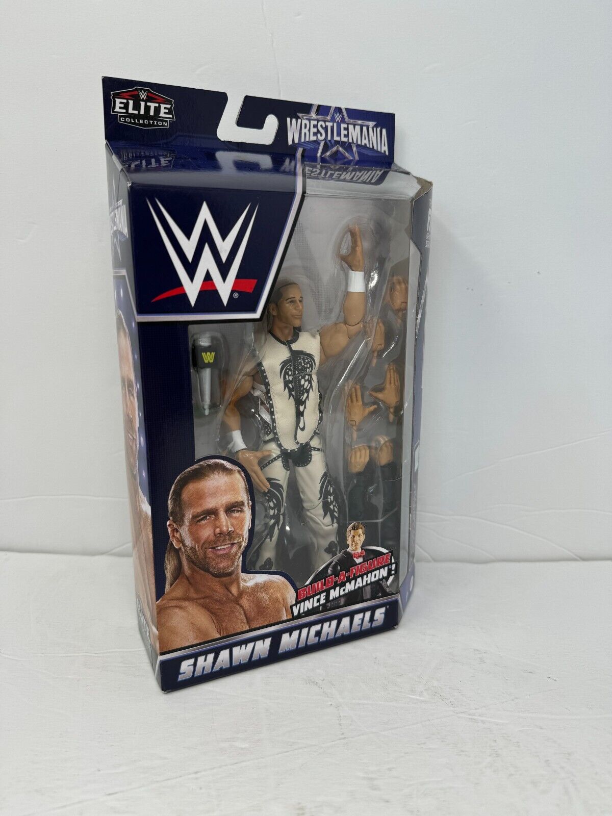 WWE Shawn Michaels Wrestlemania Elite Collection Action Figure Mattel