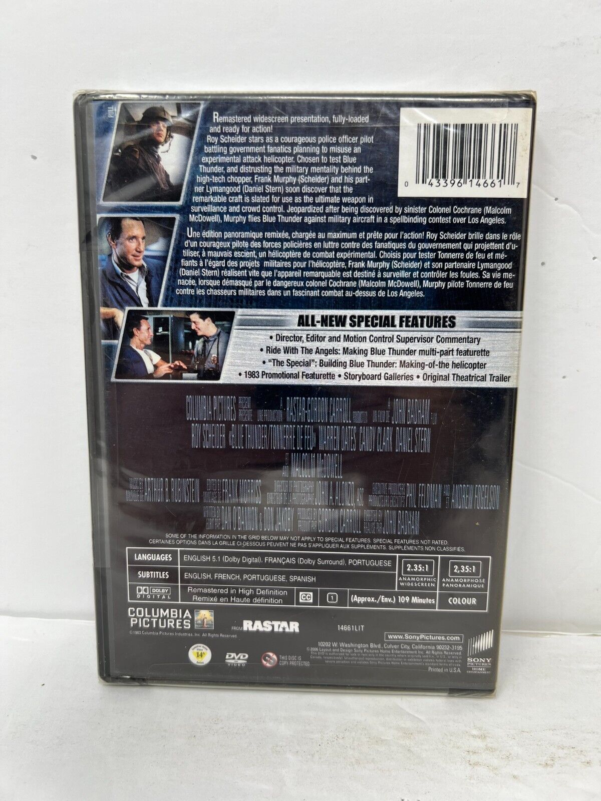 Blue Thunder (DVD) Action New and Sealed!!!