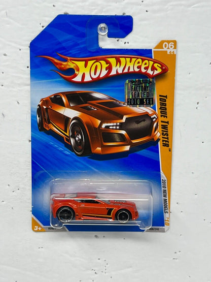 Hot Wheels 2010 New Models Torque Twister 1:64 Diecast Factory Sealed