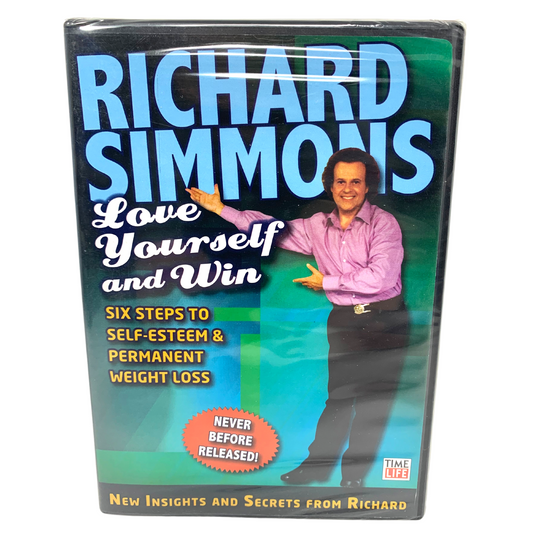 Richard Simmons Love Yourself & Win (DVD) Educational Brand New and Sealed!!!