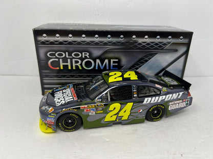 Lionel Nascar #24 Jeff Gordon National Guard Special Forces Chrome 1:24 Diecast