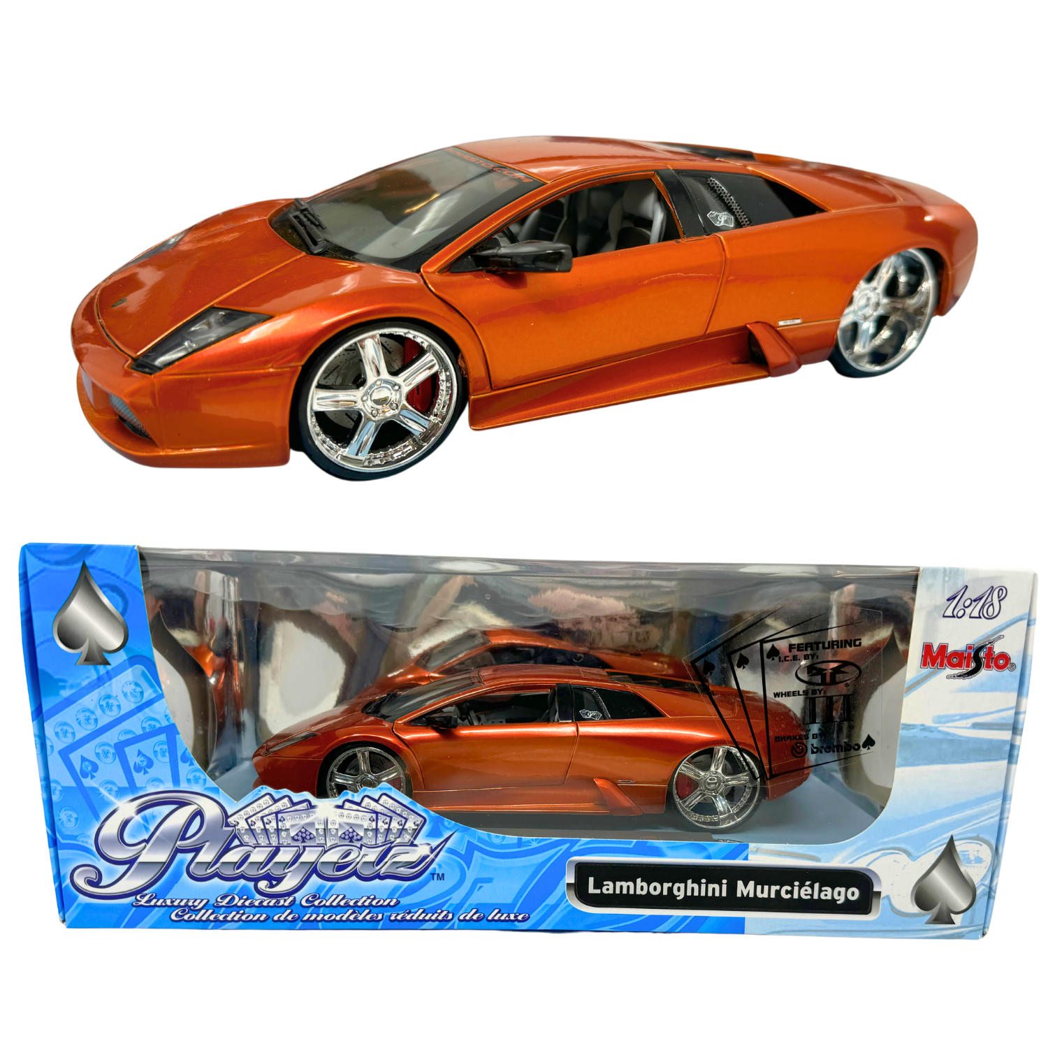 Maisto Playerz Lamborghini Murcielago 1:18 Diecast – Wheelers n