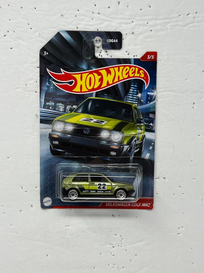 Hot Wheels Street Racers Volkswagen Golf MK2 1:64 Diecast V2