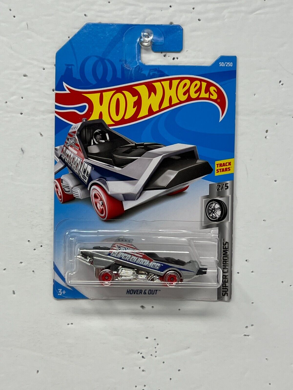 Hot Wheels Super Chromes Hover & Out Fantasy Cars 1:64 Diecast