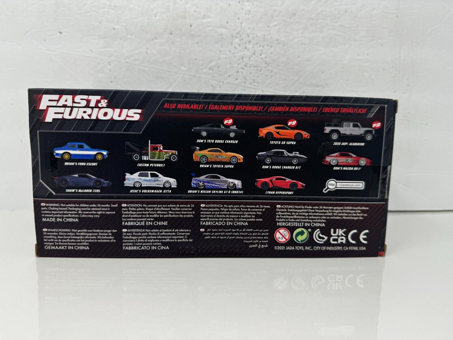 Jada Fast & Furious Brian's Nissan Skyline GT-R (R35) 1:24 Diecast