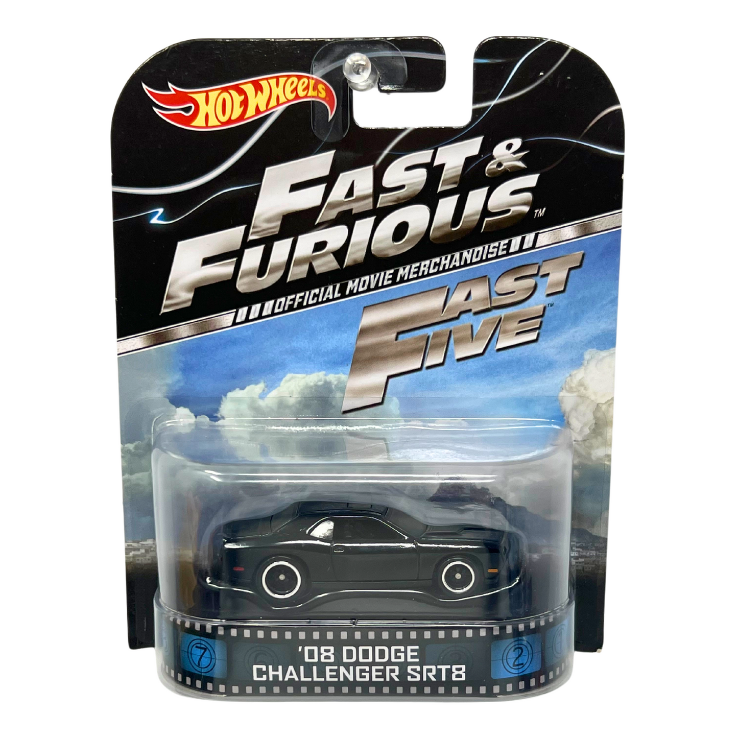 Hot Wheels Retro Entertainment Fast & Furious Dodge Challenger SRT8 1:64 Diecast